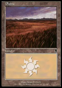 MTG Plains (331) - Foil, NM-Mint, English Odyssey - Image 1