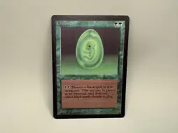 MTG Beta Edition Lifeforce 1993 Vintage Magic The Gathering - Image 1