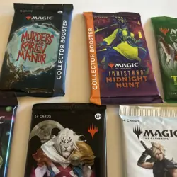 Magic the Gathering Booster 23 Pack Mixed Lot - 5 Collector/ 18 Reg Boosters!!!! - Image 2