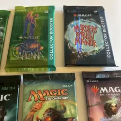 Magic the Gathering Booster 23 Pack Mixed Lot - 5 Collector/ 18 Reg Boosters!!!! - Image 4