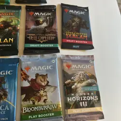 Magic the Gathering Booster 23 Pack Mixed Lot - 5 Collector/ 18 Reg Boosters!!!! - Image 5