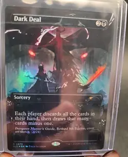 Dark Deal Secret Lair Drop MTG Foil Near Mint - Image 1