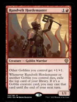 MTG Rundvelt Hordemaster LP Light Play Dominaria United [4092] - Image 1