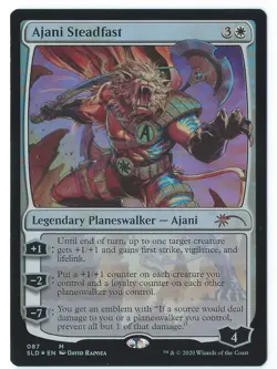 Ajani Steadfast Foil #87 Secret Lair Drop Series SLD MTG Magic - Image 1