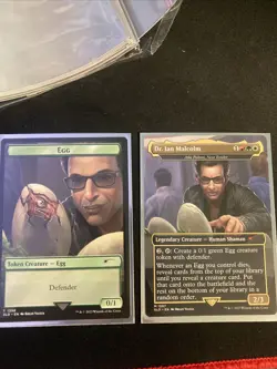 Dr. Ian Malcom- Atla Palani, Nest Tender (SLD) w/ Egg Token (SLD) - Image 1