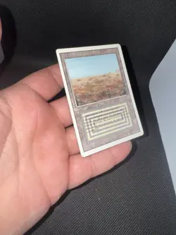 Scrubland Revised Edition 3rd Dual Land Magic MTG MP Rare Old School Vintage - Image 1