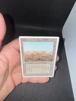 Scrubland Revised Edition 3rd Dual Land Magic MTG MP Rare Old School Vintage - Image 4
