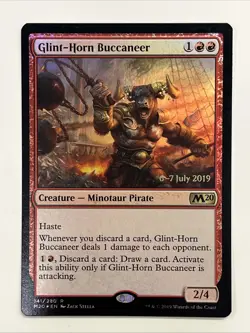 MTG Foil - Glint-Horn Buccaneer - 141 / English / Magic The Gathering - Image 1