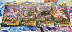Pokemon TCG: Evolving Skies Booster Pack Art Set - FACTORY SEALED - Image 1