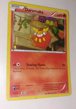 2011 Pokemon, Black & White Promos, #BW18 Darumaka, Holo Black Star Promo - Image 1