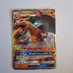 Pokemon TCG Sun & Moon Detective Pikachu Promo SM195 Charizard GX - Image 1