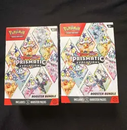 Pokemon TCG: Prismatic Evolutions - Booster Bundle - Lot of 2 - SEALED - Image 1