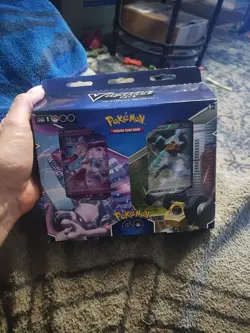 V Battle Deck Bundle Mewtwo vs Melmetal Pokemon GO SEALED - Image 1