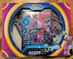 Hoopa V Box 4 Packs Evolving Skies Vivid Voltage Chilling Rain Rebel Clash New 820650809033 - Image 1