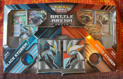 POKEMON TCG BATTLE ARENA DECKS BLACK VS WHITE KYUREM SEALED DAMAGED BOX - Image 1