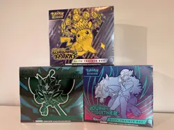 Pokemon Elite Trainer Box ETB Includes Journey, Sparks, and Twilight. Sealed. - Image 1