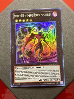 Number C104: Umbral Horror Masquerade | JOTL-EN056 | Super Rare | NM | YuGiOh! - Image 1