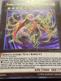 Number C104: Umbral Horror Masquerade | JOTL-EN056 | Super Rare | NM | YuGiOh! - Image 3