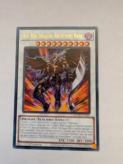 Yugioh Hot Red Dragon Archfiend Bane MGED-EN069 Rare 1st Edition NM - Image 1
