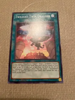 Yu-Gi-Oh! twilight twin dragons mint common 1st ed COTD-EN060 - Image 1