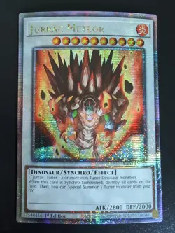 Jurrac Meteor Quarter Century Secret Rare RA04-EN139 1st Edition Yu-Gi-Oh! NM - Image 1