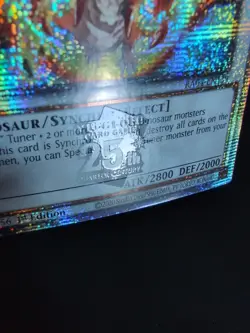 Jurrac Meteor Quarter Century Secret Rare RA04-EN139 1st Edition Yu-Gi-Oh! NM - Image 2
