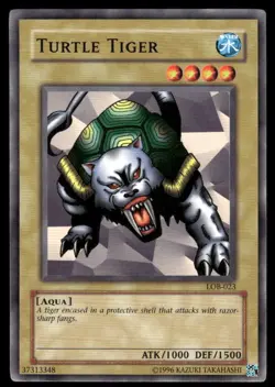 Turtle Tiger LOB-023 The Legend of Blue Eyes White Dragon-Unlimited Edition - Image 1