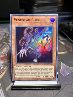 Yu-Gi-Oh! Vendread Core Unlimited EXFO-EN083 Super Rare NM/LP x1 - Image 1