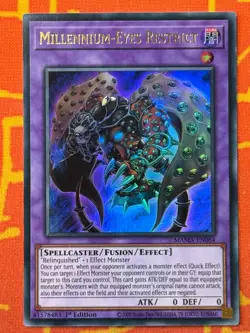 YUGIOH MILLENNIUM-EYES RESTRICT ULTRA RARE 1ST EDITION NM MAMA-EN064 - Image 1
