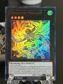 Yugioh: Exosister Mikailis - Ultra Rare - 1st - NM - GRCR-EN017 - Image 1