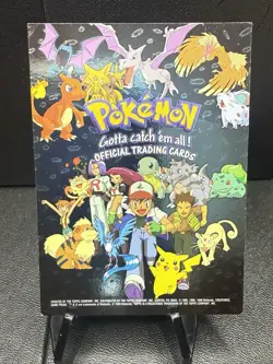 Pokemon Topps Series 1 Checklist TV Animation Edition Holo Foil Card - Image 1