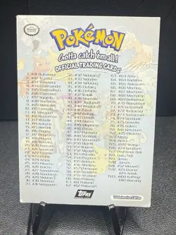 Pokemon Topps Series 1 Checklist TV Animation Edition Holo Foil Card - Image 2