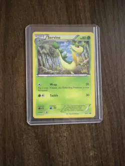 Pokemon TCG McDonalds Promo Card 2012 - 1/12 Servine Grass Unova 496 BW - Image 1