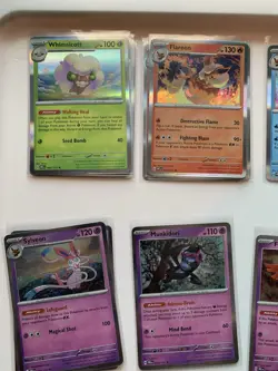 POKEMON TCG Lot Of 90 Prismatic Evolutions Reverse Holo & Poke ball Cards - Image 2