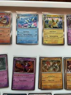 POKEMON TCG Lot Of 90 Prismatic Evolutions Reverse Holo & Poke ball Cards - Image 3
