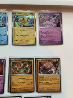 POKEMON TCG Lot Of 90 Prismatic Evolutions Reverse Holo & Poke ball Cards - Image 4