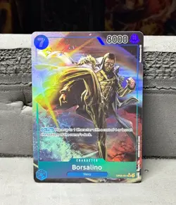 One Piece Card Game Borsalino OP05-051 Super Rare Alternate Art English Edition - Image 1