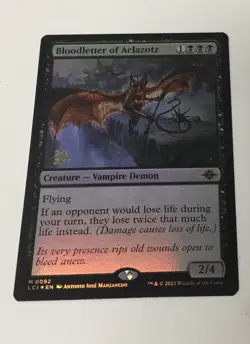Bloodletter of Aclazotz Prerelease Cards Foil - Image 1