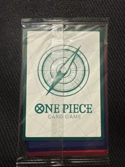 Sealed One Piece Rainbow Monkey D Luffy leader card w Luffy p-043 and Garp Don - Image 3