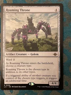 Roaming Throne Rare (Toploader Ship) Magic The Gathering Card - Image 1