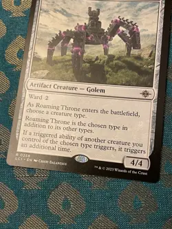Roaming Throne Rare (Toploader Ship) Magic The Gathering Card - Image 2