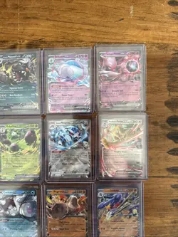 Pokemon 17 EX Card Lot No Duplicates! Mewtwo Electrive Moltres Dondozo - Image 3