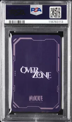 2025 GODDESS OF VICTORY: NIKKE OST OVER ZONE CHARACTER PHOTO CARD DOROTHY PSA 9 - Image 2
