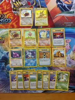 Vintage Pokemon Card Lot WOTC Holo Fire First Edition Shadowless Etc Ninetales - Image 1