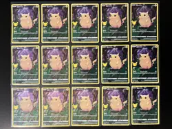 Huge Lot (15) Of Pokemon Celebrations Cards Pikachu 005/025 Holo NM - Image 1