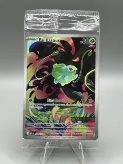 Bulbasaur - (Mega Evolution Stamped) 133/132 Miscellaneous Cards: Sealed - Image 1