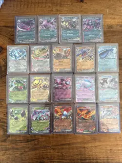 Pokemon 19 EX Card Lot No Duplicates! Mewtwo Electrive Moltres Reshiram Dondozo - Image 1
