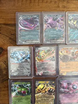 Pokemon 19 EX Card Lot No Duplicates! Mewtwo Electrive Moltres Reshiram Dondozo - Image 5