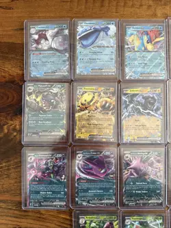 Pokemon 22 EX Card Lot No Duplicates! Mewtwo Garchomp Crobat Zekrom Reshiram - Image 2