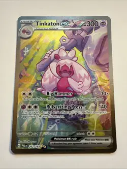 NM Tinkaton ex 262/193 Special Illustration Rare - Paldea Evolved - Pokemon Card - Image 1